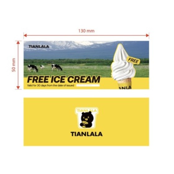 ICE CREAM COUPON